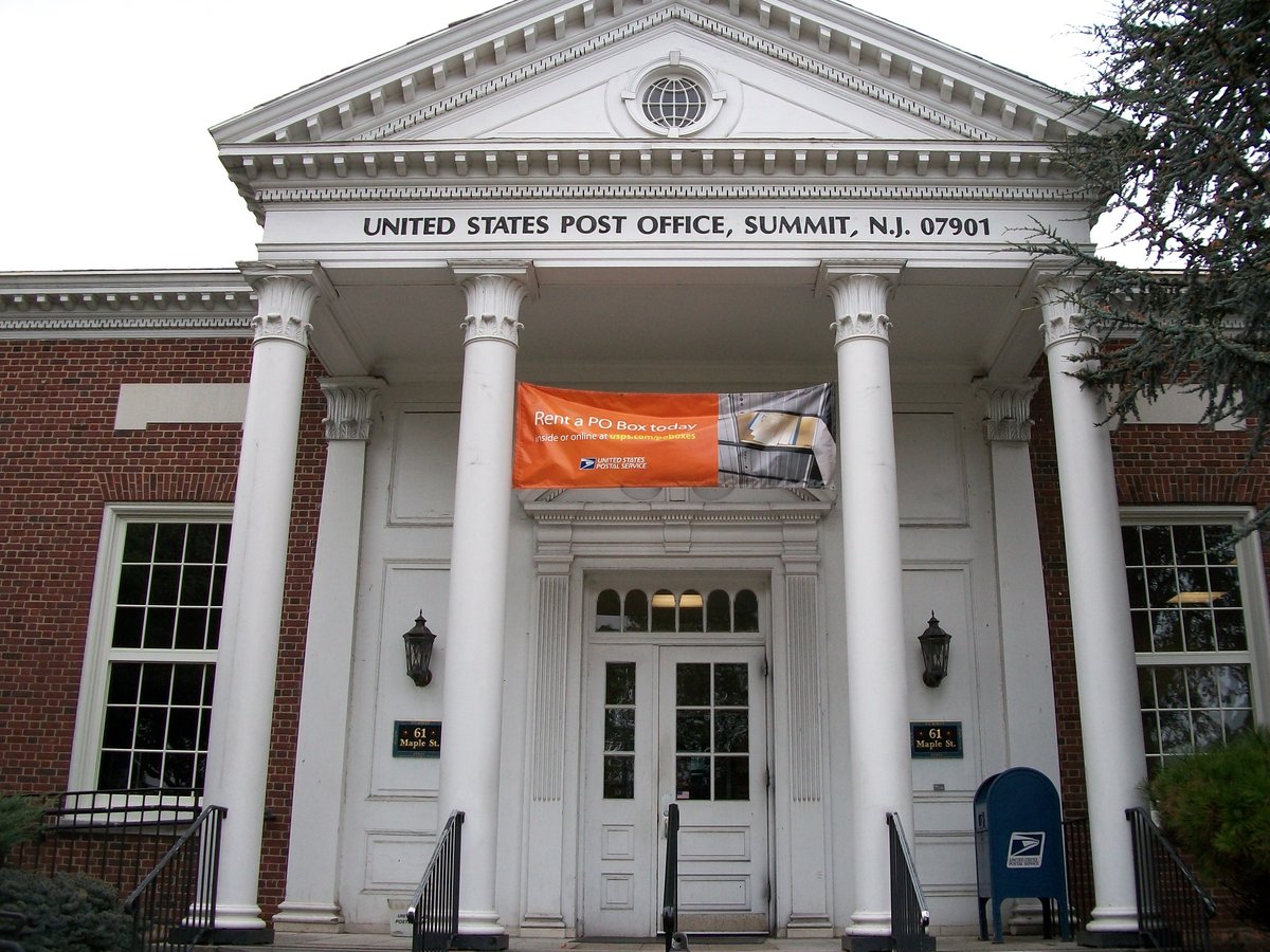 Summit, NJ - Fichier:United States Post Office Summit New Jersey 07901.jpg — Wikipédia